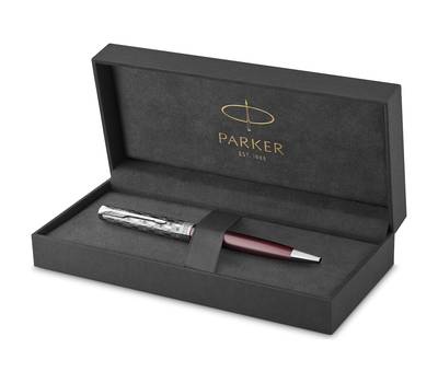 Ручка шариковая PARKER Sonnet Premium K537, Metal Red CT