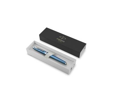 Ручка роллер PARKER IM Premium T318, Blue Grey CT