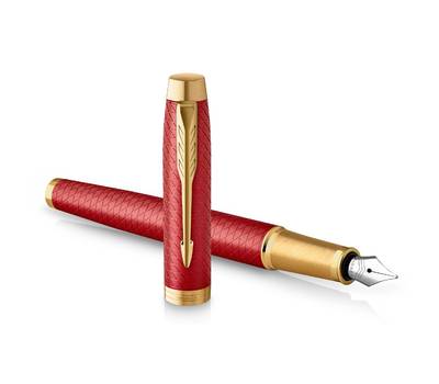 Ручка перьевая PARKER IM Premium F318, Red GT F