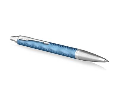 Ручка шариковая PARKER IM Premium K318, Blue Grey CT