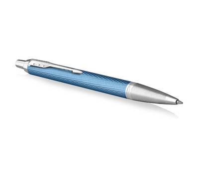 Ручка шариковая PARKER IM Premium K318, Blue Grey CT