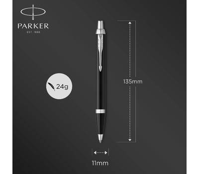 Ручка шариковая PARKER K319 Matte Black CT