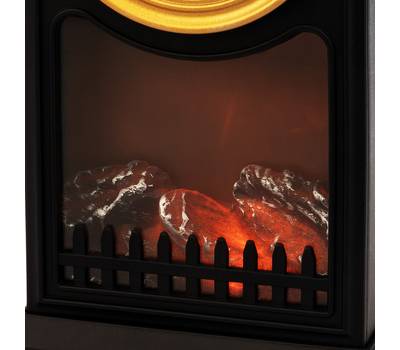 Камин электрический Neon-Night «Старинные часы» 14,7x11,7x25 см, черный 511-020