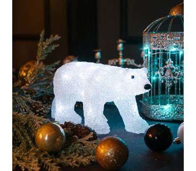 Фигурка декоративная Neon-Night "Медведь" 34,5х12х17 см, 4,5 В, 3 батарейки AA (не входят в комплект