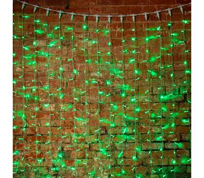 Гирлянда Neon-Night "Светодиодный Дождь" 2х3м, постоянное свечение, прозрачный провод, 230 В, диоды 
