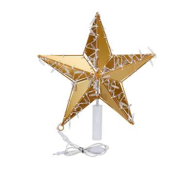 Новогоднее украшение Neon-Night «Звезда» 50 см, 80 светодиодов, с трубой и подвесом, цвет свечения т