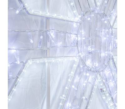 Фигурка декоративная Neon-Night "Снежинка" 125х120 см, 200 LED, IP65, цвет свечения белый 501-359
