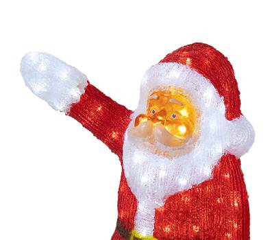 Фигурка декоративная Neon-Night "Санта Клаус приветствует" 60 см, 200 светодиодов, IP65 понижающий т