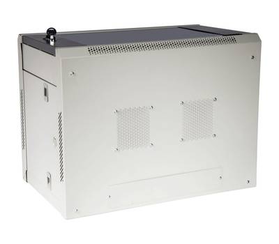 Шкаф коммутационный LANMASTER (TWT-CBWPG-9U-6X6-GY) настенный 9U 600x600мм пер.дв.стекл 60кг серый 5