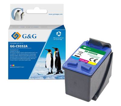 Картридж G&G GG-C9352A № 22 многоцветный (11.4мл) для DJ 3920/3940/D1360/D1460/D1470/D1560/D2330/D2