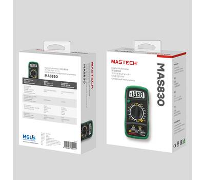 Мультиметр Mastech 13-2011 портативный MAS830