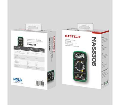 Мультиметр Mastech портативный MAS830B MASTECH 13-2010