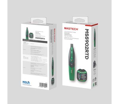 Тестер кабеля Mastech 13-1262 розеток, детектор автоматов MS5902RTD