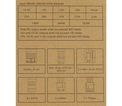 Блок питания FORMULA Formula-AP500-80