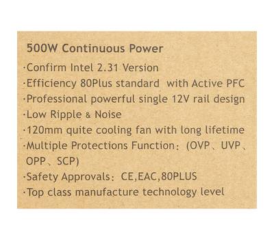 Блок питания FORMULA Formula-AP500-80