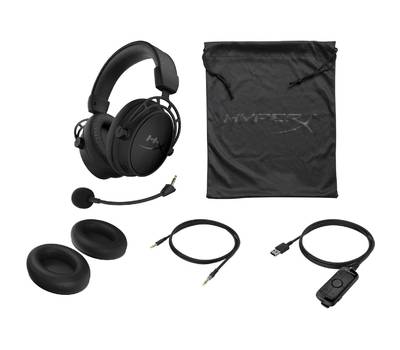 Гарнитура HYPERX Cloud Alpha S Blackout (HX-HSCAS-BK)