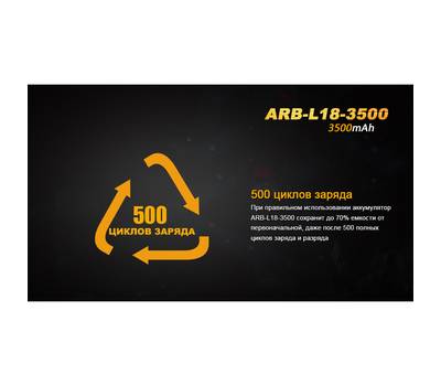 Аккумулятор Fenix ARB-L18-3500