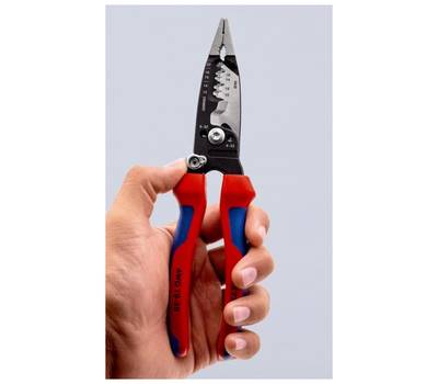 Клещи KNIPEX электромонтажные, 7-в-1, американская модель, 200 мм, 2-комп ручки