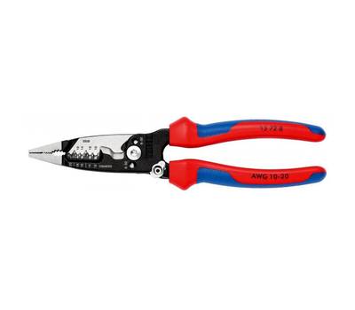 Клещи KNIPEX электромонтажные, 7-в-1, американская модель, 200 мм, 2-комп ручки