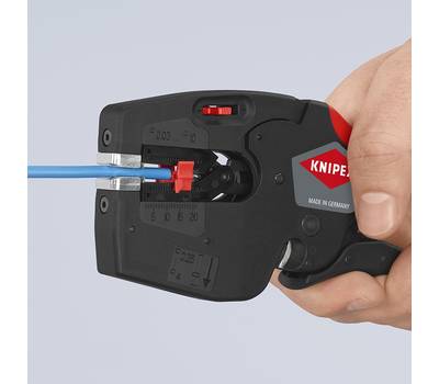 Стриппер автоматический многофункциональный KNIPEX KN-1272190 NexStrip 3-в-1, Ø 0.03-10 мм² AWG 32-8