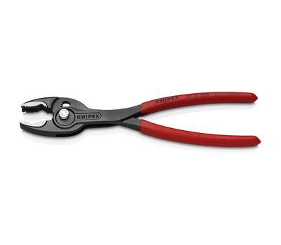 Клещи KNIPEX KN-8201200SB TwinGripс зев 4-22 мм, длина 200 мм, обливные ручки, SB