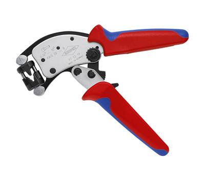 Пресс-клещи KNIPEX KN-975319 Twistor® T для контактных гильз DIN 46228 1+4,длина 200 мм