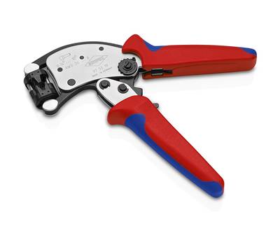 Пресс-клещи KNIPEX KN-975319 Twistor® T для контактных гильз DIN 46228 1+4,длина 200 мм