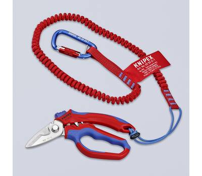 Ножницы технические KNIPEX KN-950520SB электрика угловые, 160 мм, нерж