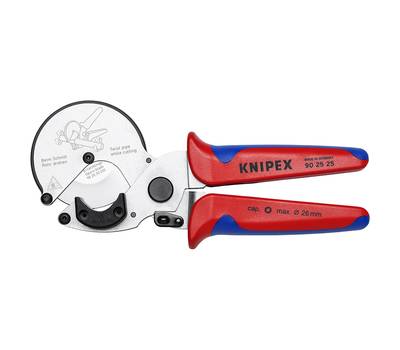 Труборез ручной KNIPEX KN-902525 ножницы д/композит. и пласт.труб, Ø 26 мм