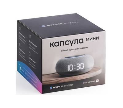 Умная колонка VK Капсула Мини Маруся св.серый 5W 1.0 BT 10м (MRC02GY)