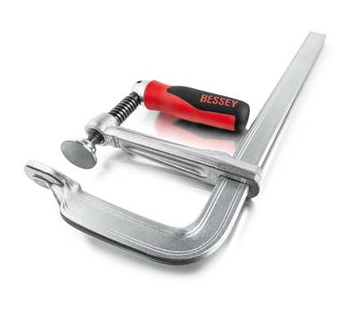 Струбцина BESSEY GZ50-12KG цельнометаллическая 500/120, 5 кН, складная 2К ручка