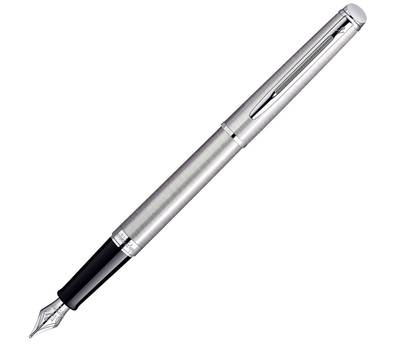 Ручка перьевая WATERMAN Hemisphere (S0920410) Steel CT F сталь нержавеющая подар.кор.