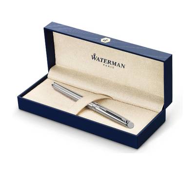 Ручка перьевая WATERMAN Hemisphere (S0920410) Steel CT F сталь нержавеющая подар.кор.