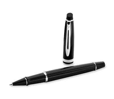 Ручка роллер WATERMAN Expert 3 (S0951780) Black Laque CT F черн. черн. подар.кор.