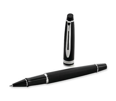 Ручка роллер WATERMAN Expert 3 (S0951880) Matte Black CT F черн. черн. подар.кор.