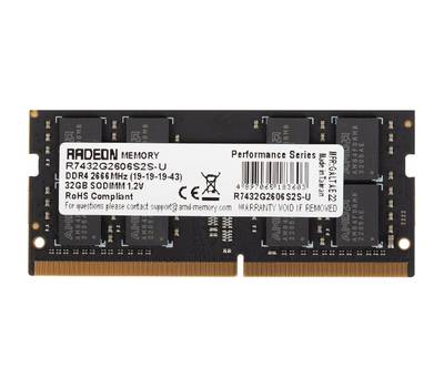 Оперативная память AMD Radeon R7 Performance Series R7432G2606S2S-U