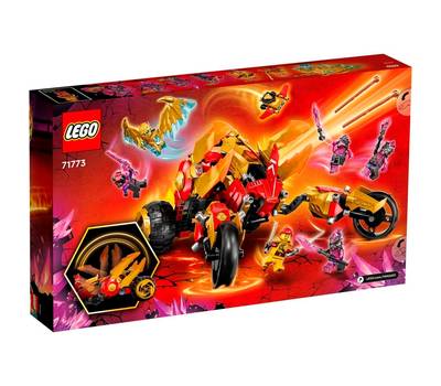 Конструктор LEGO Ninjago Kai’s Golden Dragon Raider