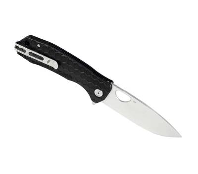 Нож туристический Honey Badger Flipper D2 L (HB1008) с чёрной рукоятью