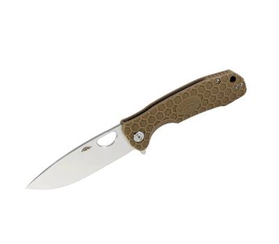 Нож туристический Honey Badger Flipper D2 L (HB1010) с песочной рукоятью