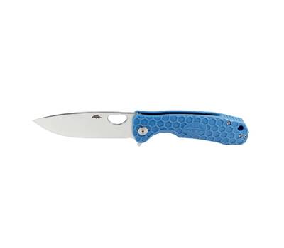 Нож туристический Honey Badger Flipper D2 L (HB1020) с голубой рукоятью