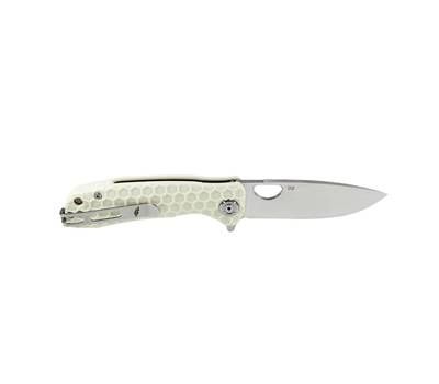 Нож туристический Honey Badger Flipper D2 L (HB1042) с белой рукоятью