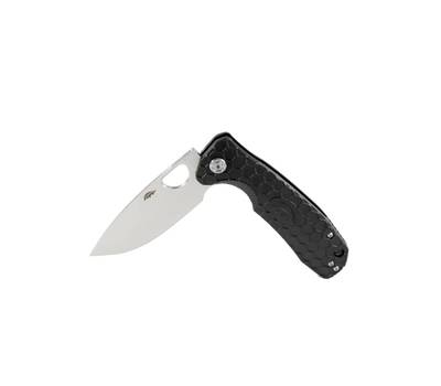 Нож туристический Honey Badger Flipper L (HB1001) с чёрной рукоятью