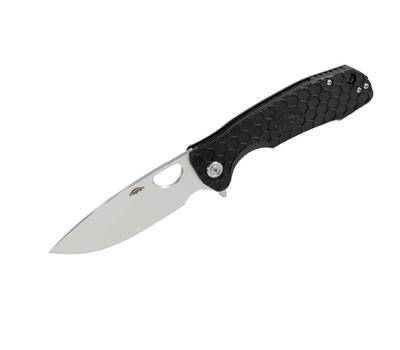 Нож туристический Honey Badger Flipper L (HB1001) с чёрной рукоятью