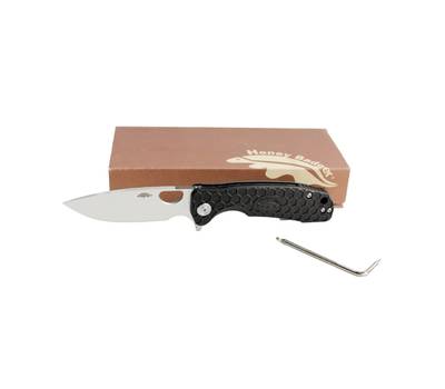 Нож туристический Honey Badger Flipper M (HB1011) с чёрной рукоятью