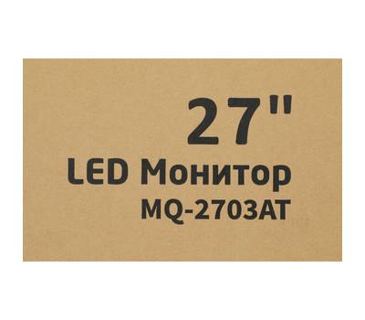Монитор PINEBRO 27" MQ-2703AT черный IPS LED 5ms 16:9 HDMI M/M матовая HAS 250cd 178гр/178гр 2560x14