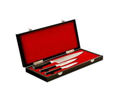 Набор ножей Samura из 3 ножей Mo-V в подарочной коробке, G-10