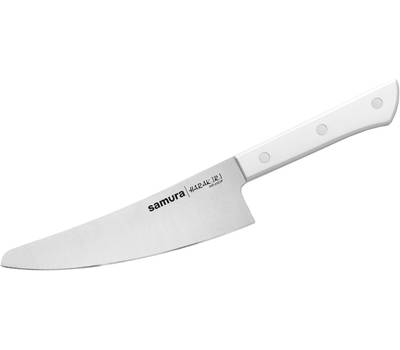 Нож кухонный Samura Harakiri малый Шеф, 16,6 см, корроз.-стойкая сталь, ABS пластик