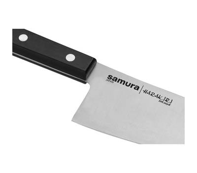 Нож кухонный Samura Harakiri Хаката, 16,6 см, корроз.-стойкая сталь, ABS пластик
