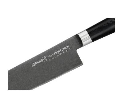 Нож кухонный Samura Mo-V Stonewash накири, 16,7 см, G-10