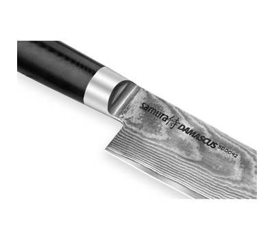 Нож кухонный Samura сантоку Damascus, 14,5 см, G-10, дамаск 67 слоев